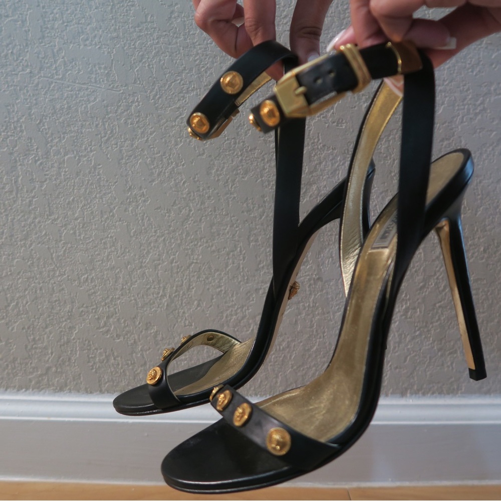 Versace Tribute Leather Sandals